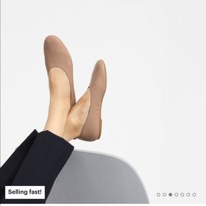 Everlane leather Day Glove flat in Tan